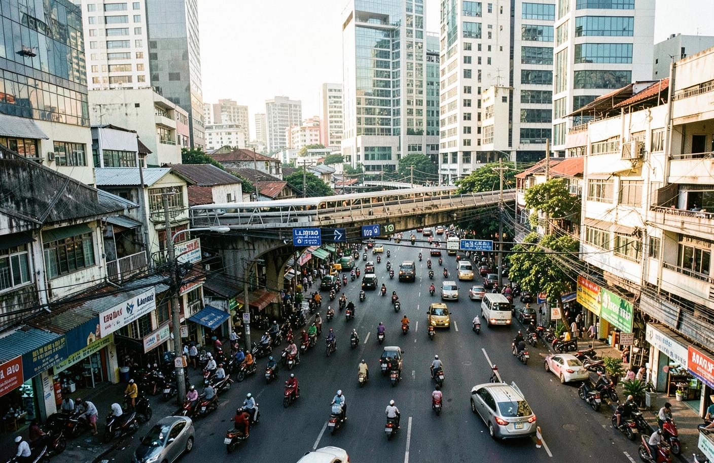 บริเวณย่านลาดพร้าวใกล้สำนักงานให้บริการเอกสาร