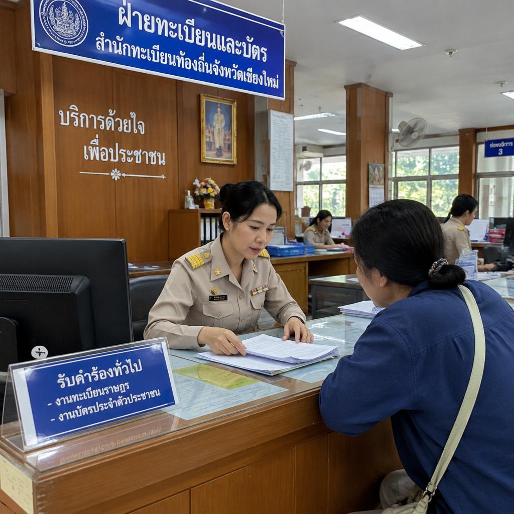 บรรยากาศเมืองในภาคเหนือ พื้นที่ที่เรารับเรื่องขอหนังสือรับรองความประพฤติจากจังหวัดพะเยา